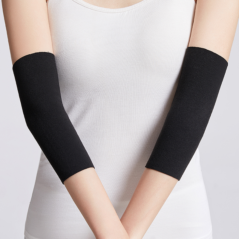 German velvet elbow sleeve men and women summer thin section warm and cold protection arm joint elbow air conditioning room elbow sleeve sleeve