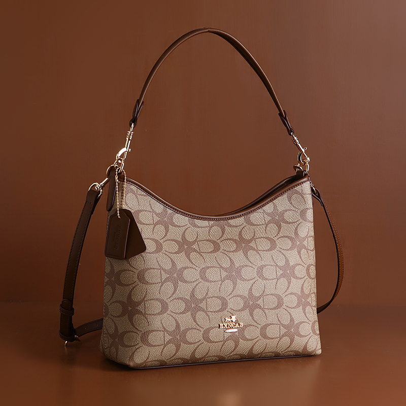 French Mk Ne Genuine Bag for Women, Light Luxury Genuine Leather Bucket Bag, Women's Shoulder Crossbody Bag, Underarm Bag, Handbag