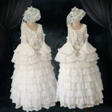 Оригинальная кружевная юбка, стиль Лолита, размер