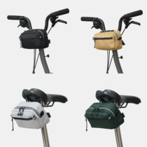 South Koreas PracticoArtePA cycling bag Xiaobu folding bike accessories handlebar bag seat bag multi-purpose light