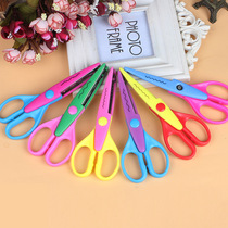 Childrens lace scissors growth manual DIY photo tool photo album DIY scissors