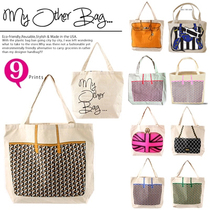 2014 Popular single product star favorite My Other Bag shoulder bag street shot European and American canvas bag