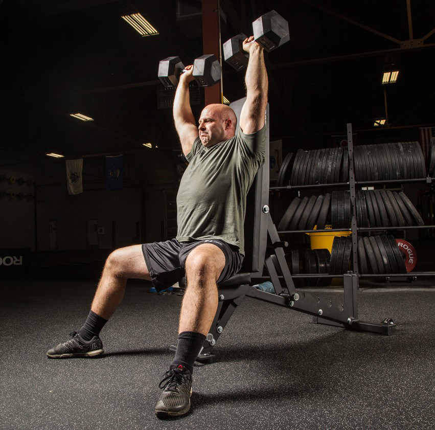 HATLEX Heavy Bench Press Bench Adjustable Dumbbell Bench Net Weight 45KG