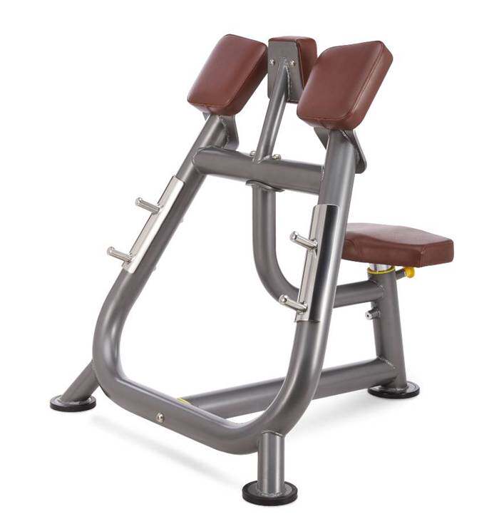 Yang Sharp 6237 Sitting Type Diheaded Bending Lifting Rack Fitness Room Commercial Sitting Type Diheaded Muscle Bending Lifting Rack