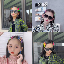 Children Hair Clip Candy Multicolored Walking Show Accessories Metal Lined Girl Liu Sea Side Clip Girl Resin Hair Accessories Tide