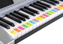  Special price electronic keyboard stickers Piano keyboard Stickers Staff notation key stickers 88 keys 61 keys