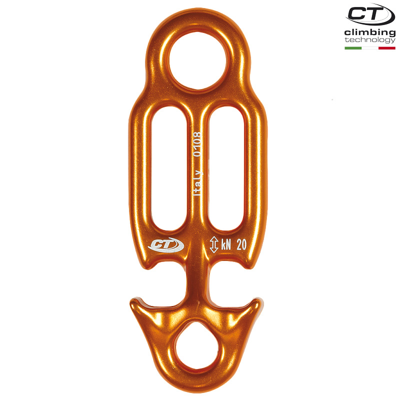 Italian CT Climbing Technology GROOVE Aluminium alloy speed drop protector