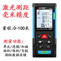 Shendawei H-D510 H-D710 H-D100 laser rangefinder high-precision electronic ruler hand-held room measuring instrument