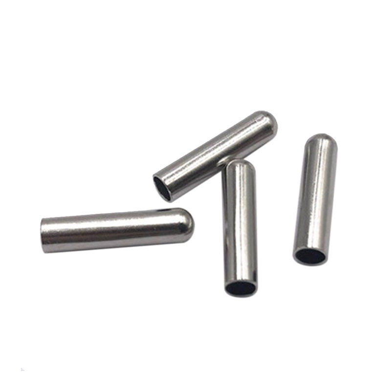 Kulogin in stock silver seamless closed metal head shoelace head ...