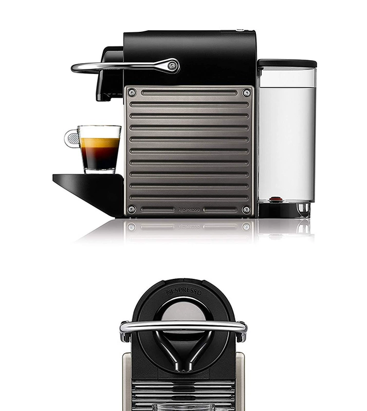 Thư trực tiếp của Đức Nespresso / Nespresso XN495T Máy pha cà phê viên nang Nestle + máy làm sữa Pixie - Máy pha cà phê các loại máy pha cà phê