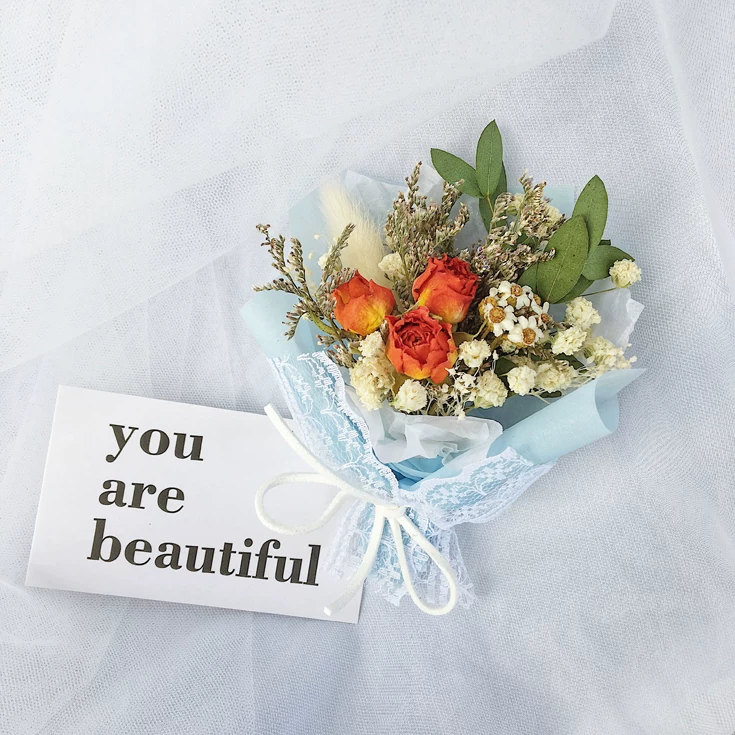Korean small fridge magnet for mother's day for auto, bouquet, Birthday gift