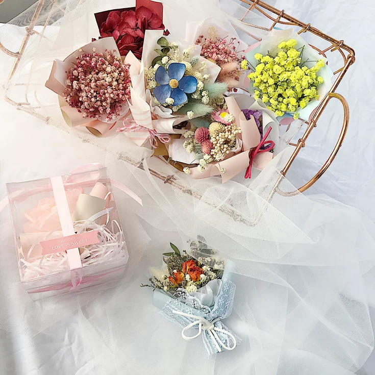 Korean small fridge magnet for mother's day for auto, bouquet, Birthday gift