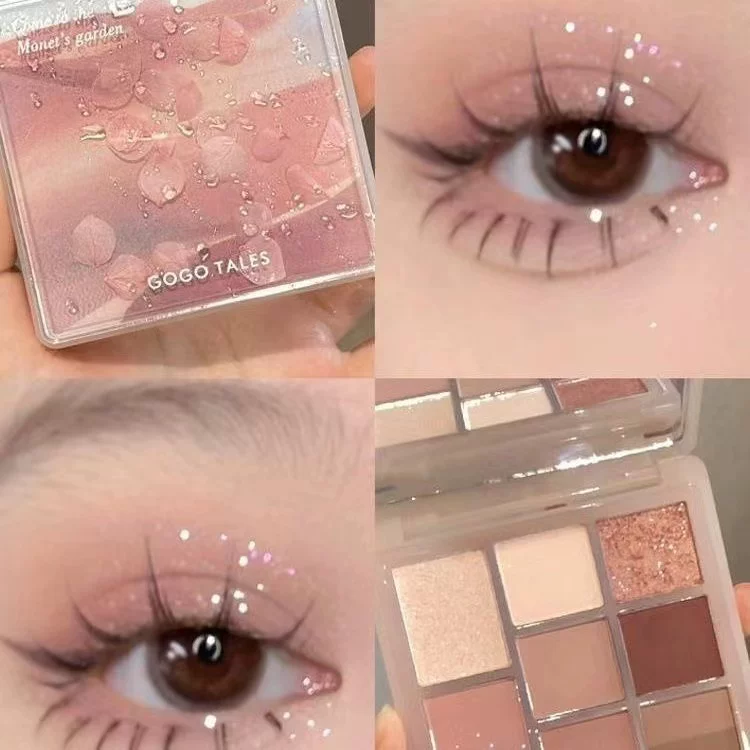 Палетка теней для век Secret Garden Petals глаз палетка в Milk Tea Palette земляной матовый перламутровый секrendой фиолетовые алмазы