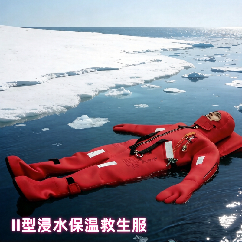 Marine Thermal Clothing, Water Immersion Thermal Clothing, Life-Saving Clothing, Ice Floating Dfb-Ⅱ Type Cold-Proof and Warm Life-Saving Clothing, Ccs Certificate