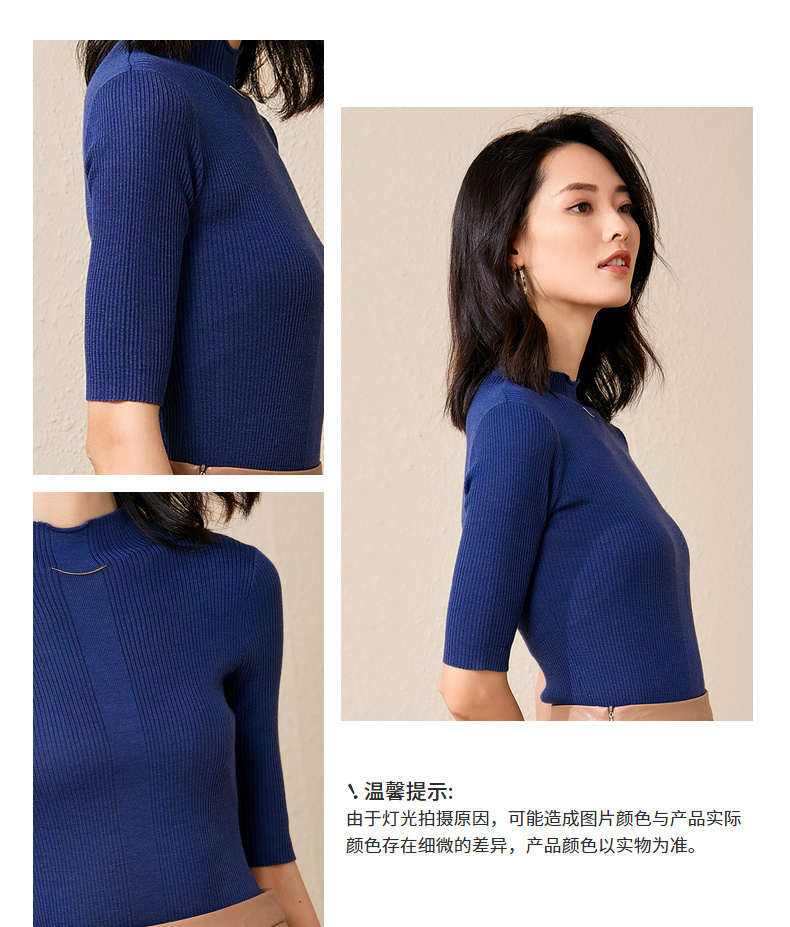 [Giá mua 79 nhân dân tệ] 2018 mới đầu mùa thu chạm đáy áo len mỏng tay áo có cổ tay áo len mỏng áo cardigan nữ hàn quốc