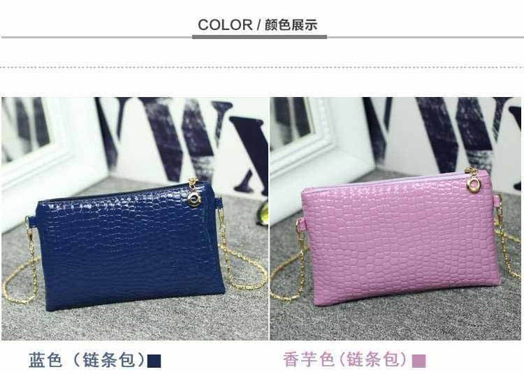 Túi Messenger túi vai túi túi xách túi lady purse mô hình cá sấu thời trang giải trí túi xách nữ đeo chéo