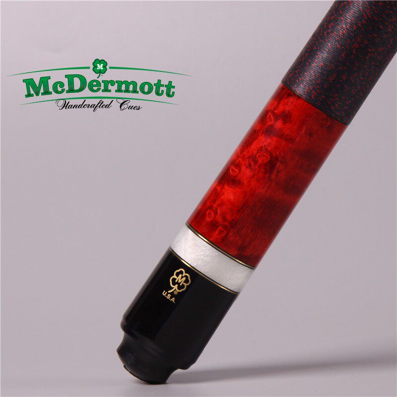 Nine-ball big head American plum blossom 13mm technology American Chinese style 1 2 two-piece line black eight billiard pool cue