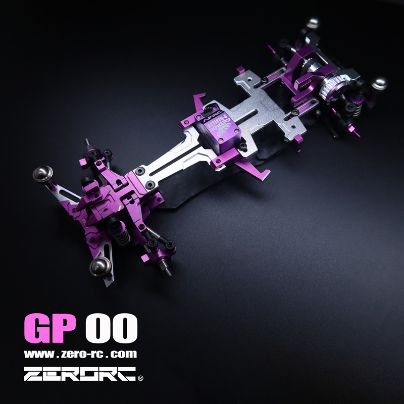 [Officially on Sale] Zerorc Gp00 Mosquito Car Rear-Wheel Drive Rc Drift 1/24 1/28 2026 Brand New Chassis