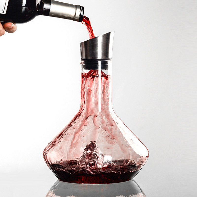 Iceberg Waterfall Fast Red Wine Wine Decanter Crystal Glass Household Business Creative Filter Wine Set