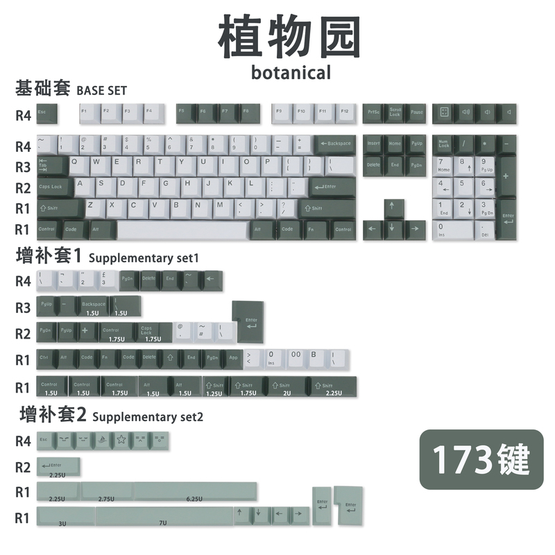 Gmk Botanical Keycaps Aifei Cherry Original Profile Highly Customized Mechanical Keyboard Large Leaf Gmk Botanical Keycaps Aifei Cherry Original Profile Highly Customized Mechanical Keyboard Large Leaf