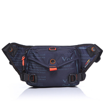  2021 new small fanny pack mens outdoor sports mini bag mens chest bag mobile phone bag Korean version waterproof oblique cross bag