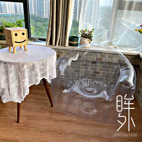 Художественный надувной складной диван для спальни, популярно в интернете, «сделай сам», граффити