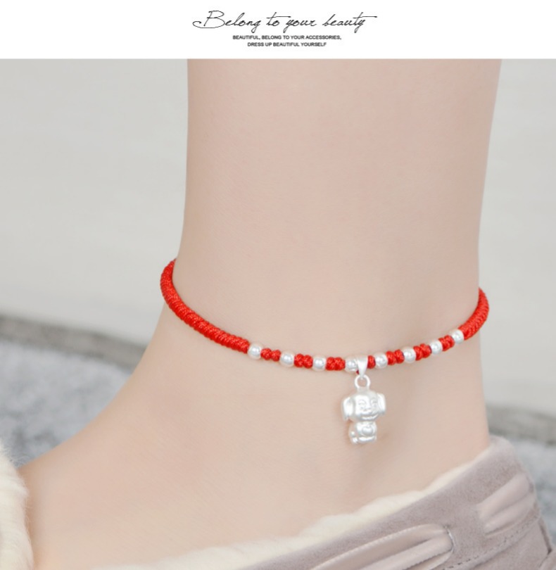 Chaine de cheville Femme CENTURYHOT en Argenterie - Ref 3101416 Image 20