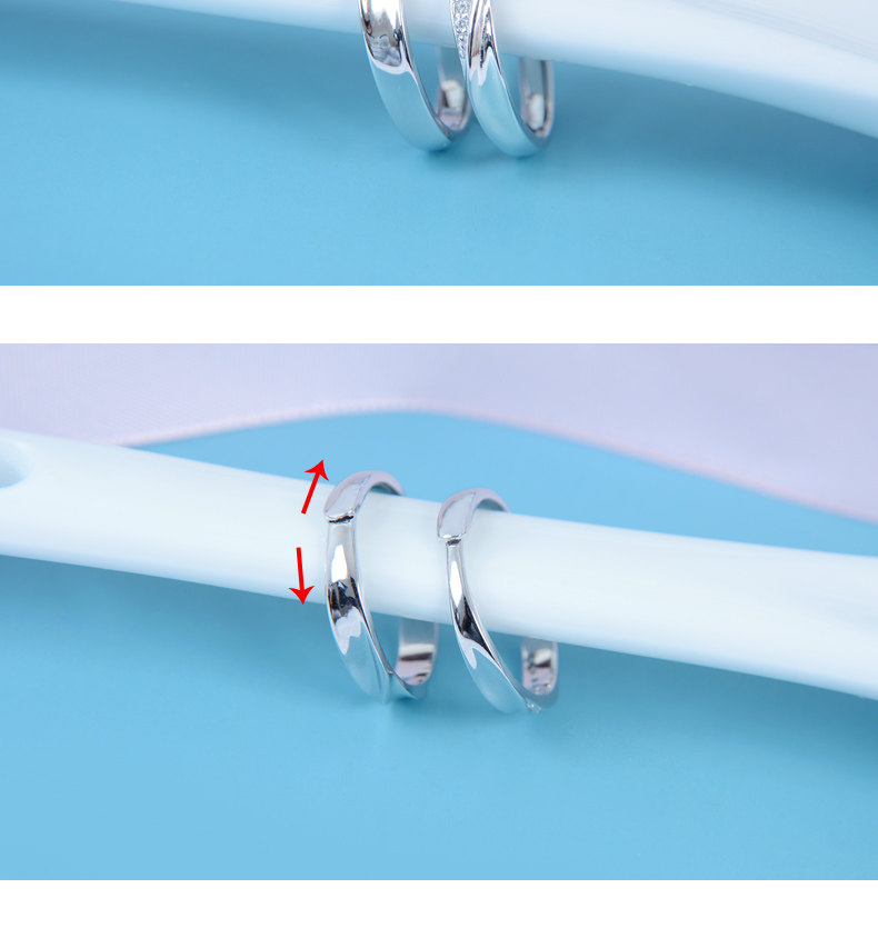 Bague mixte CENTURYHOT en Argenterie - Ref 3088033 Image 18