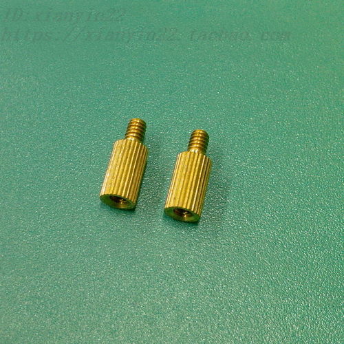 M2*6 7 8 10 12 4 National standard screw tooth PCB board copper pillar pad height round straight flower thread isolation column