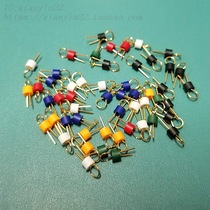 PCB plate gold-plated TEST point PBT plastic insulation bead diameter 3mm TEST hook and loop pin contact solder joint