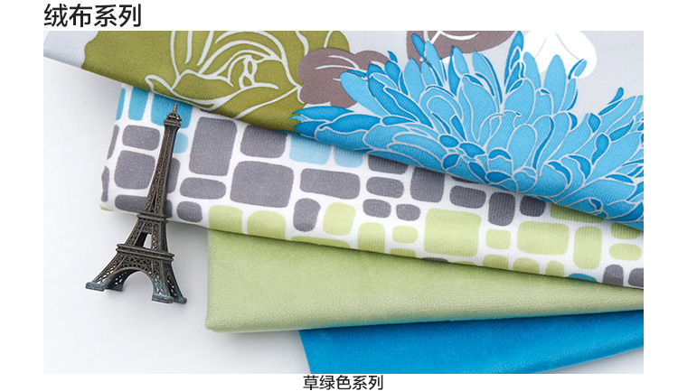 In dày vải flannel vườn phong cách bán buôn nhà sản xuất vải gối đệm sofa vật che phủ xử lý giải phóng mặt bằng - Vải vải tự làm vải dạ len