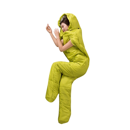 Удерживающий тепло физиологичный спальный мешок для кемпинга