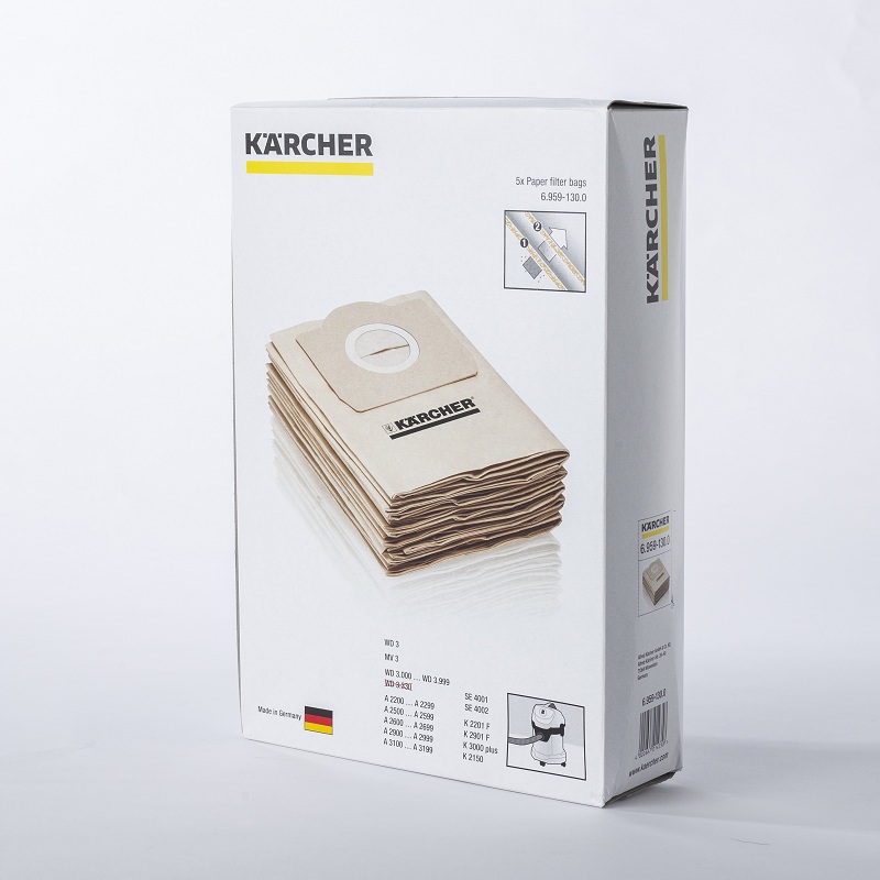 Karcher Kach, Germany, originally imported WD3 MV3 A2204 SE4001 dust bag