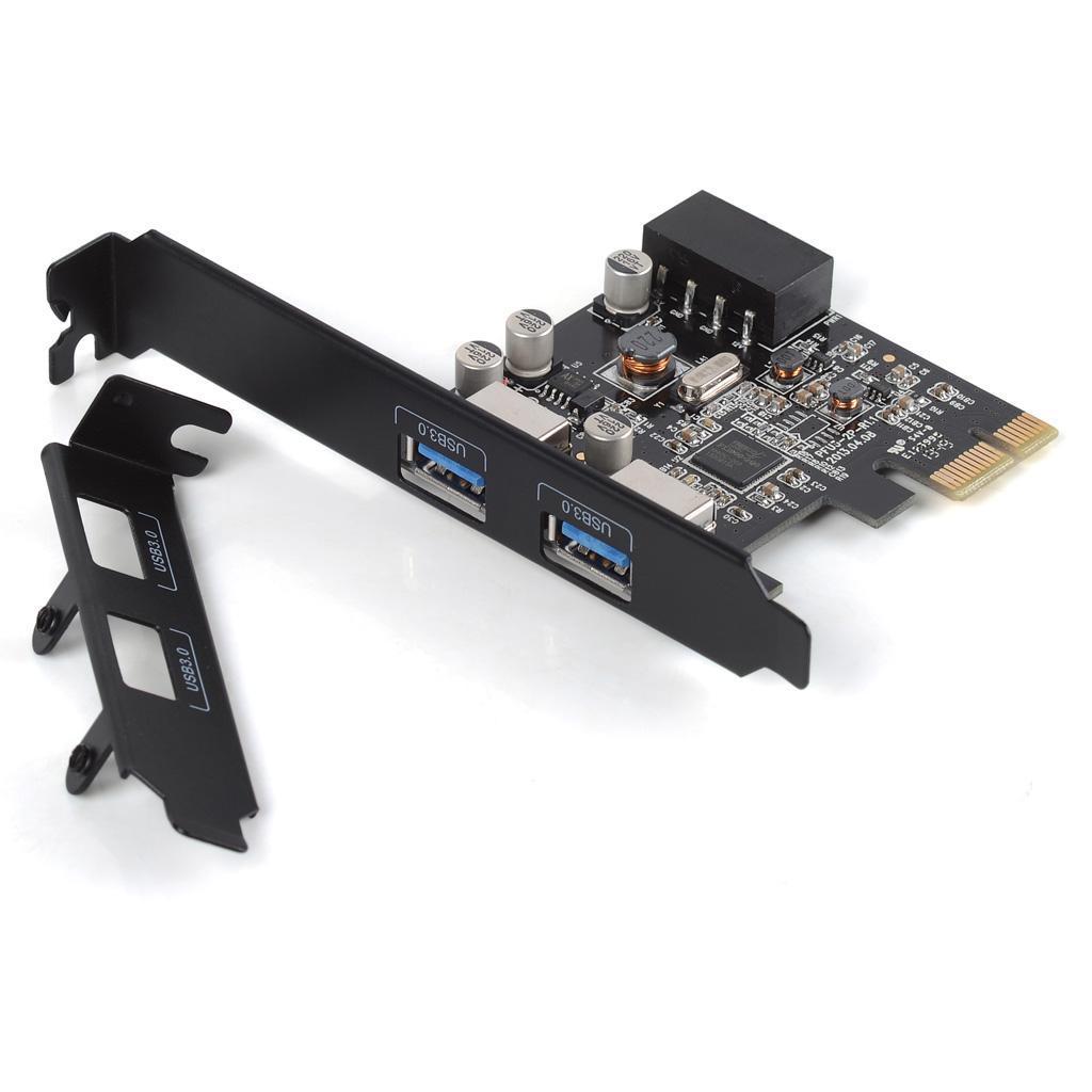 Server pcie to USB3 0 extended card 2 port fl1009 chip esxi Linux win semi-high-end board