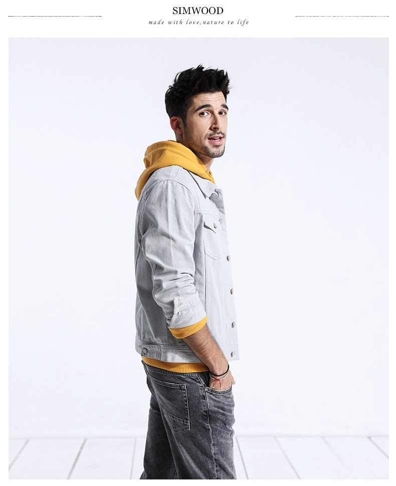 Blouson homme SIMWOOD manches longues en Coton - Ref 3117874 Image 27