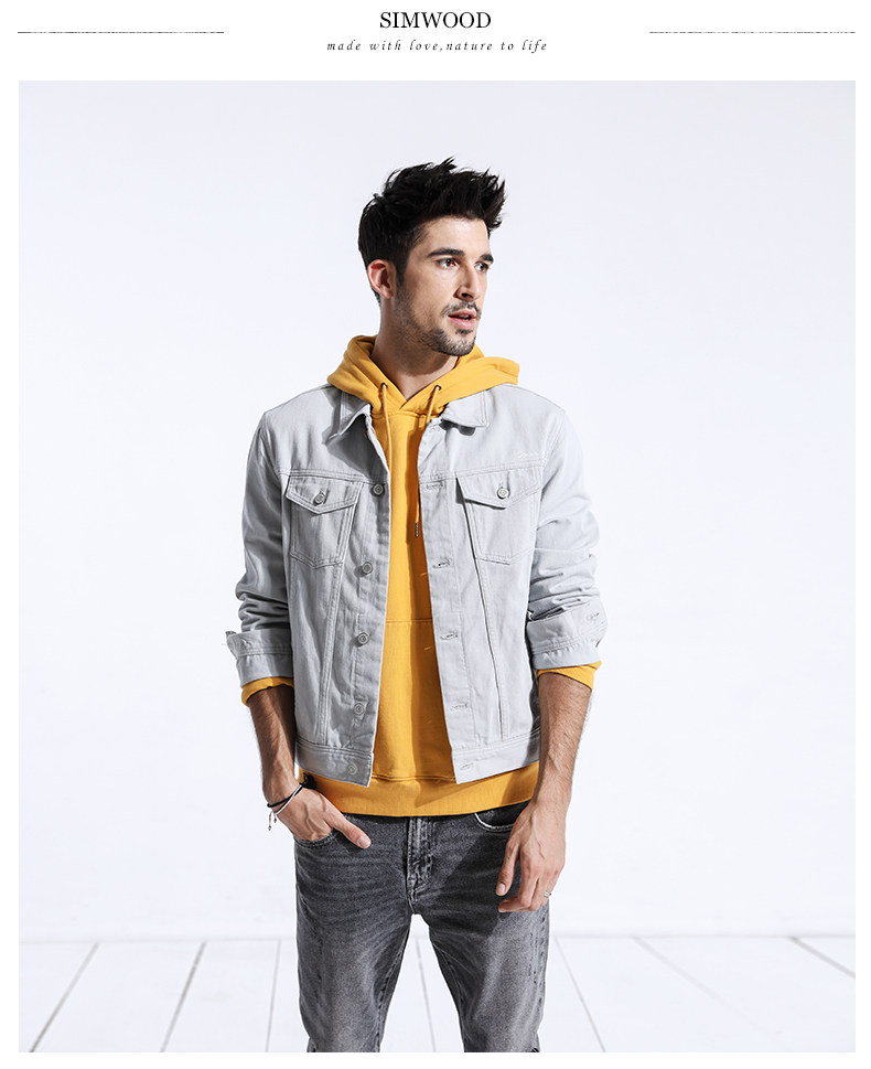 Blouson homme SIMWOOD manches longues en Coton - Ref 3117874 Image 28