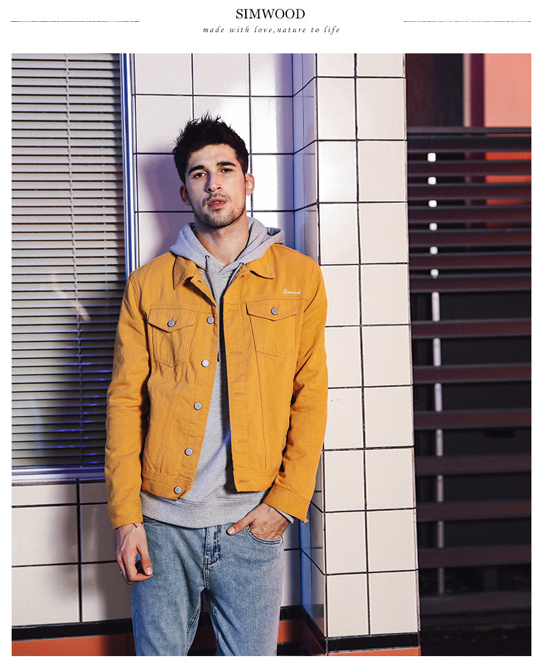 Blouson homme SIMWOOD manches longues en Coton - Ref 3117874 Image 12