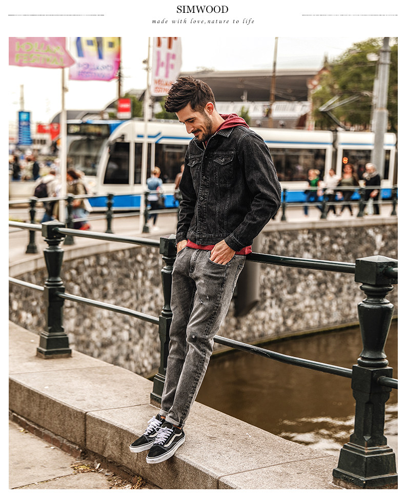 Blouson homme SIMWOOD manches longues en Coton - Ref 3118088 Image 13