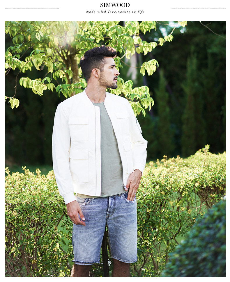 Blouson homme SIMWOOD manches longues en Coton - Ref 3118995 Image 15