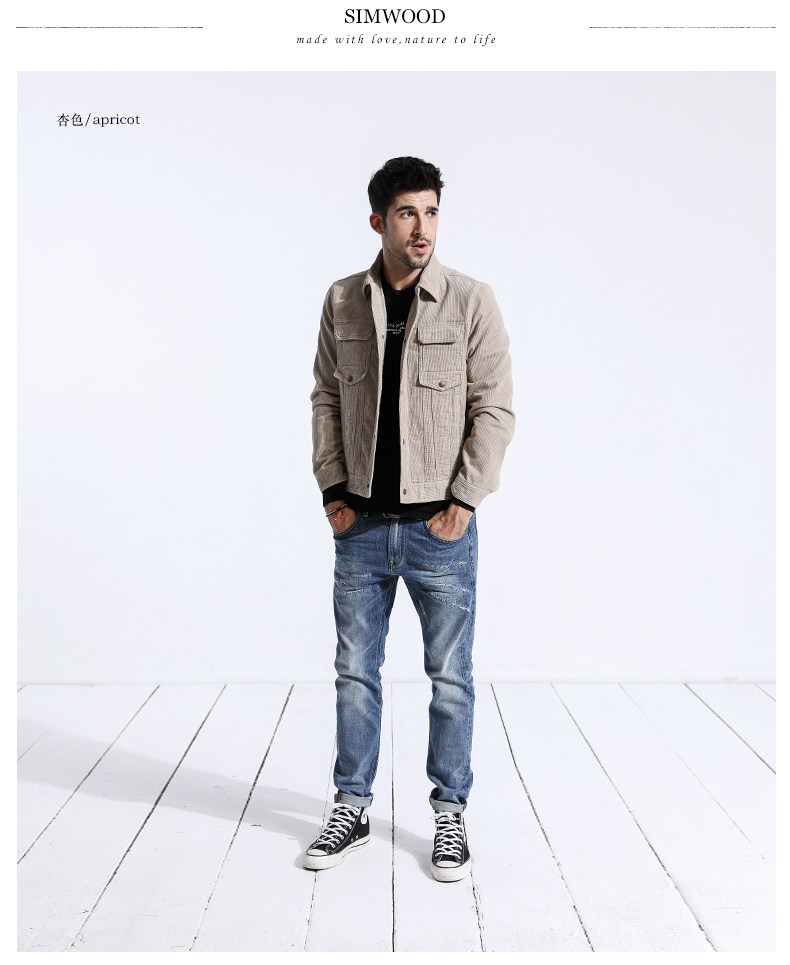 Blouson homme SIMWOOD manches longues en Coton - Ref 3118023 Image 14