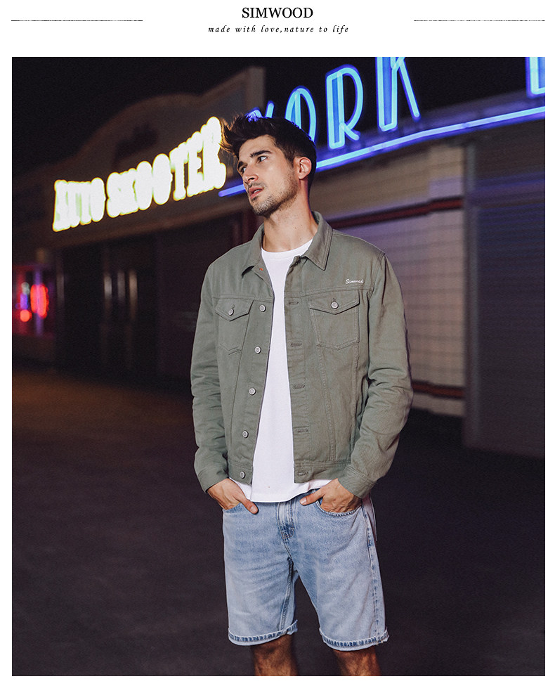 Blouson homme SIMWOOD manches longues en Coton - Ref 3117874 Image 17