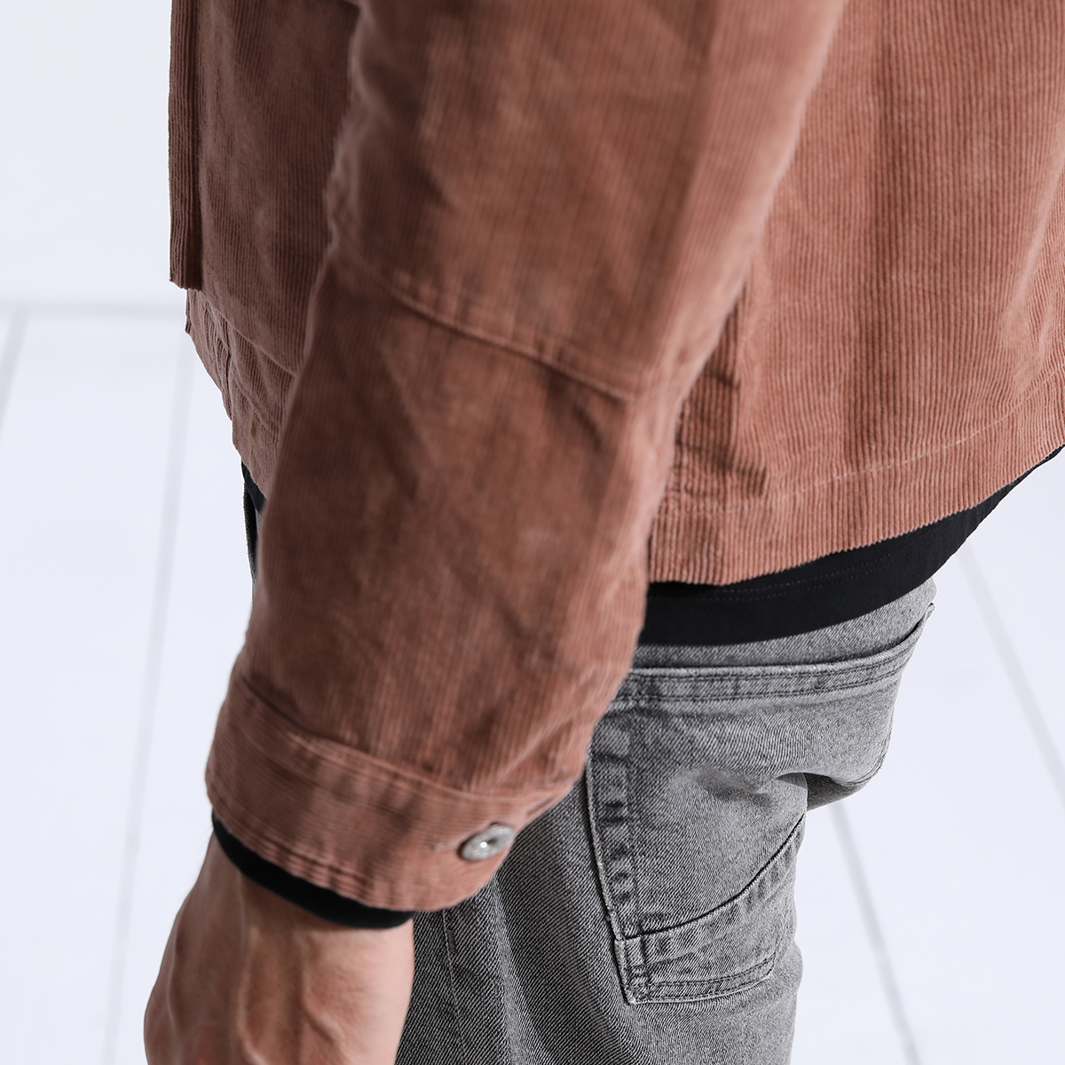 Blouson homme SIMWOOD manches longues en Coton - Ref 3117862 Image 4