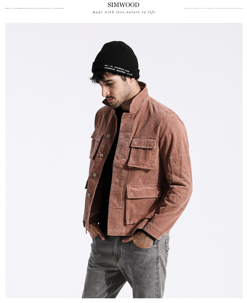 Blouson homme SIMWOOD manches longues en Coton - Ref 3117862 Image 18