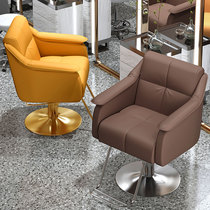 New hair salon chair simple hair salon special beauty dyeing hot barber shop special rotary lift stainless steel