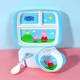 Peppa Blue Pig Three-Grid Peppa Mow