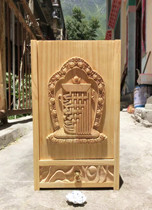 Small solid wood Buddhist niche ten-phase comfortable small Buddha table Thai Buddha card cabinet Buddha cabinet small Buddha statue niche cabinet can be customized