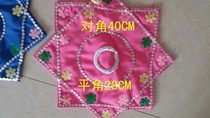 "2" self-produced professional examination skills hemp yarn octagonal towel dance northeast duo turn handkerchief
