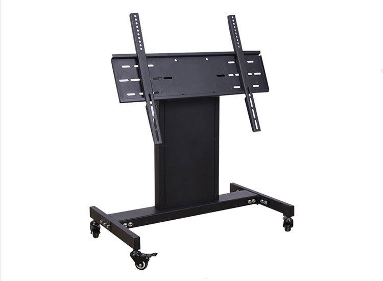 Thickened 32-65 inch LCD TV mobile tilt bracket stage podium low landing cart