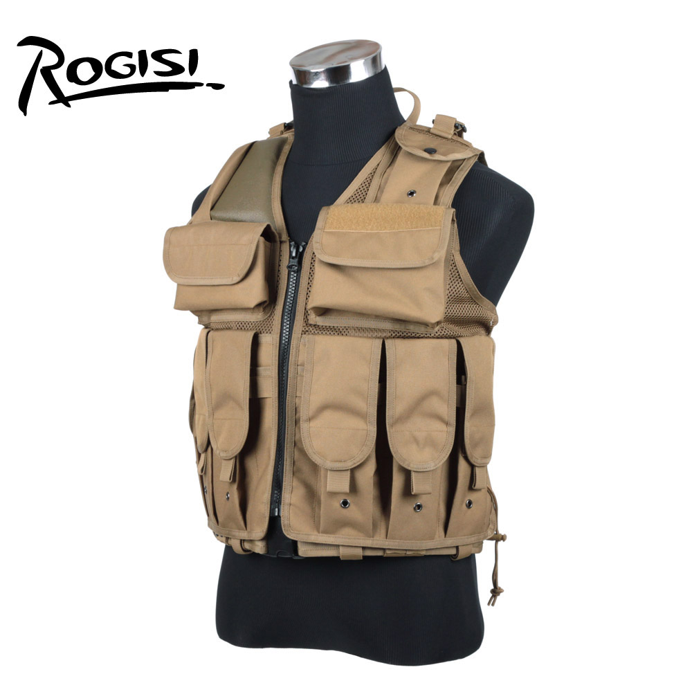 ROGISI Lujah Tactical Vest Combat Vest CS Field Vest Tactical Waistcoat 10Z04