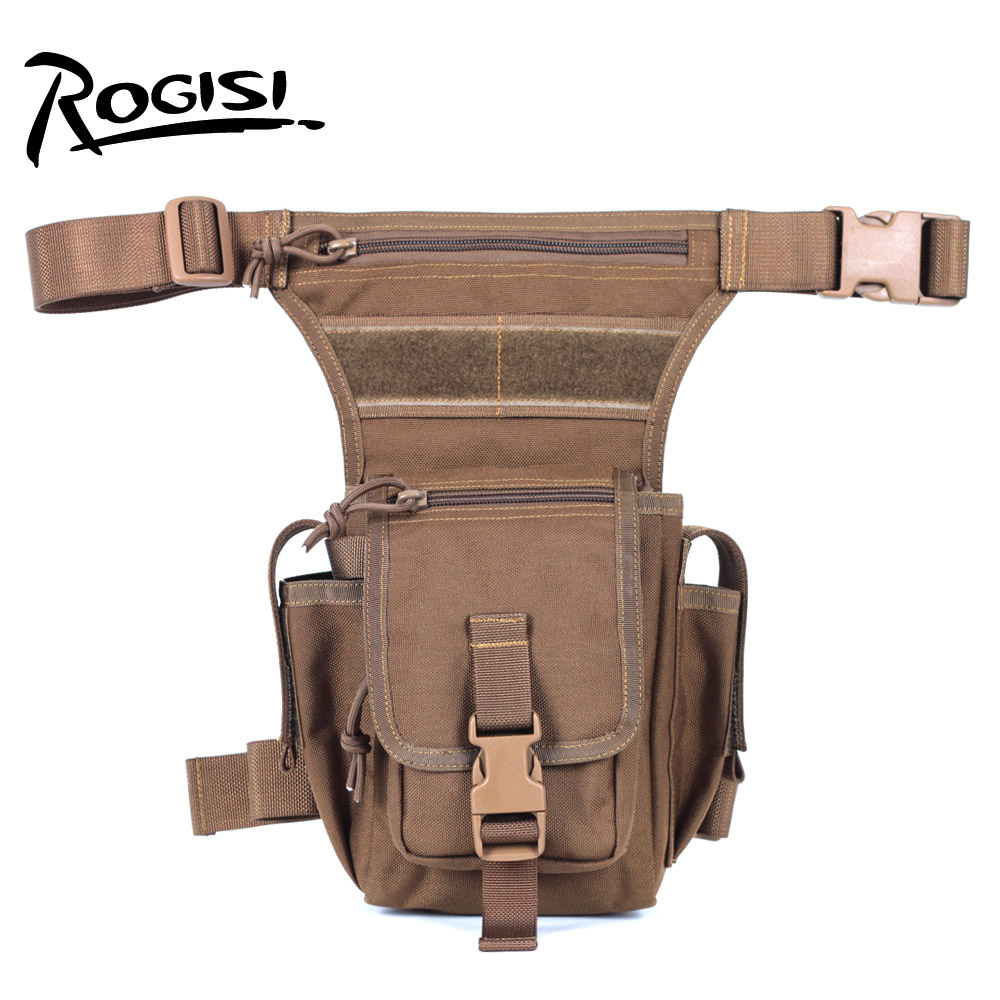 ROGISI Luger Army Tactical Leg Bag Camping Multipurpose Leg Bag Outdoor Satchel 10R31